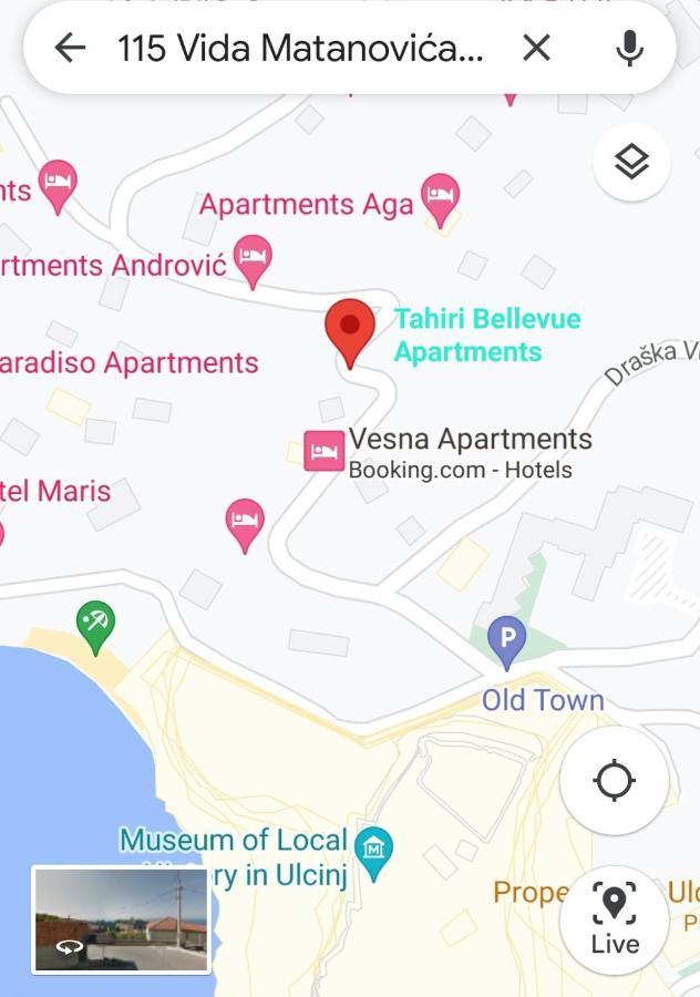 Tahiri Bellevue Apartments Ulcinj Luaran gambar